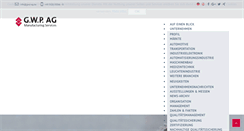Desktop Screenshot of gwp-ag.de
